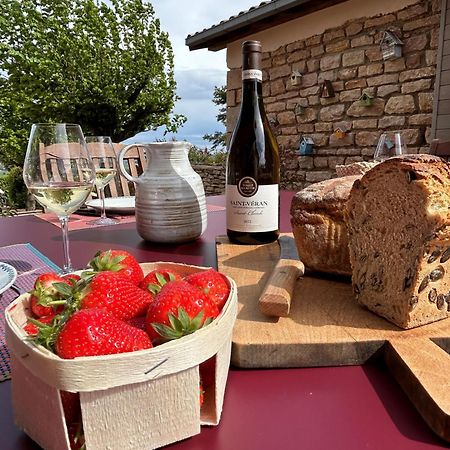 Le Tinailler Grand Standing Au Coeur Des Vignes Villa Prissé Екстериор снимка