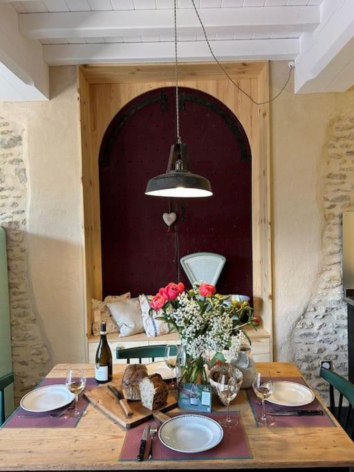 Le Tinailler Grand Standing Au Coeur Des Vignes Villa Prissé Екстериор снимка