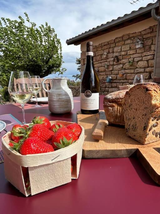 Le Tinailler Grand Standing Au Coeur Des Vignes Villa Prissé Екстериор снимка