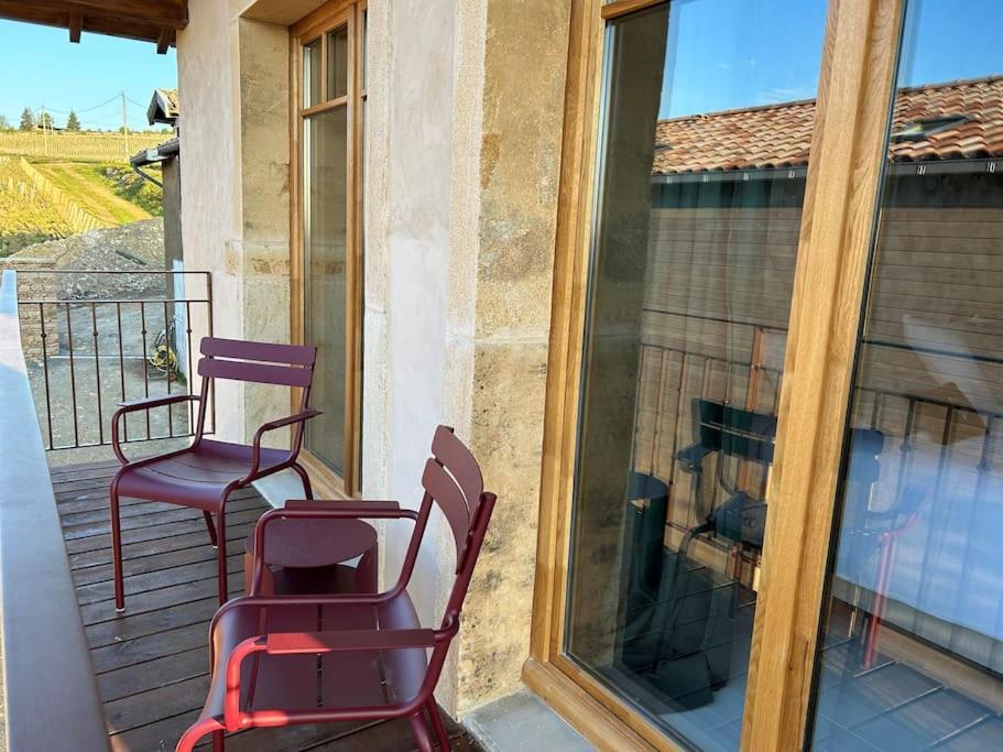 Le Tinailler Grand Standing Au Coeur Des Vignes Villa Prissé Екстериор снимка